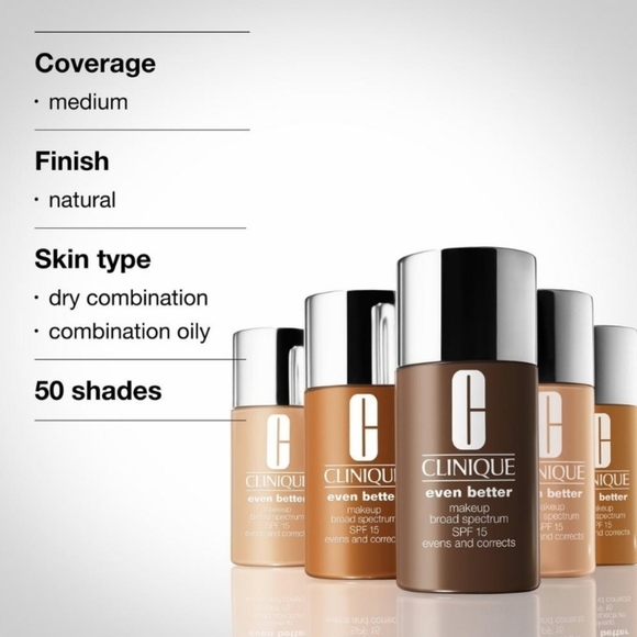 Clinique Even Better Makeup: Bisque (C29), SPF 15, 1oz, NIB - Picture 8 of 9
